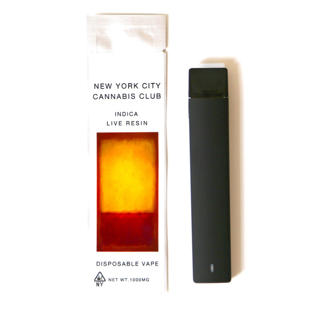NYCC LIVE RESIN DISPOSABLE VAPE